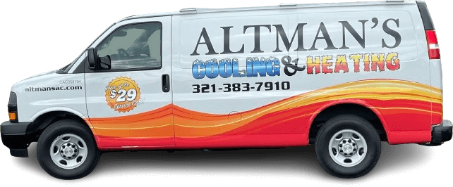AC Services Van in Geo City