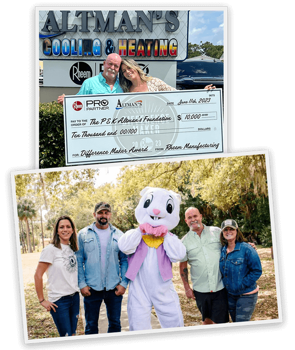 Altmans Foundation donation and event